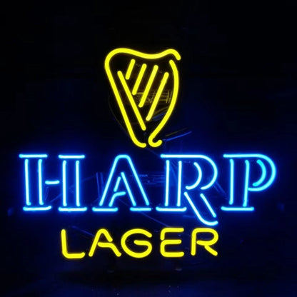 Harp Lager Beer Neon Signs - MEX144-  DRIVEN - 2