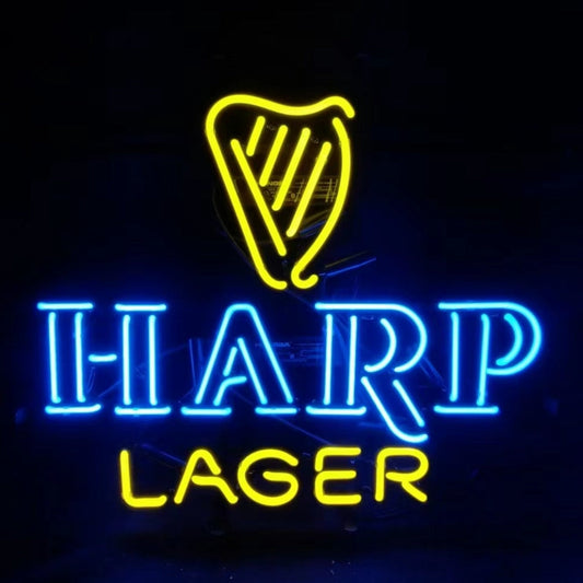 Harp Lager Beer Neon Signs - MEX144-  DRIVEN - 2