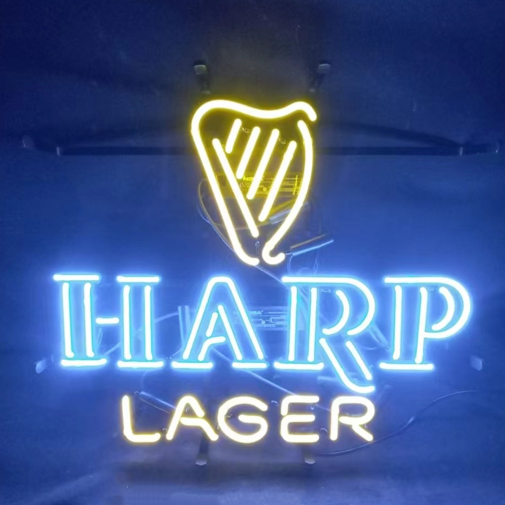 Harp Lager Beer Neon Signs - MEX144-  DRIVEN - 1
