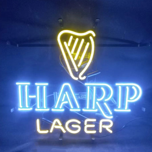 Harp Lager Beer Neon Signs - MEX144-  DRIVEN - 1
