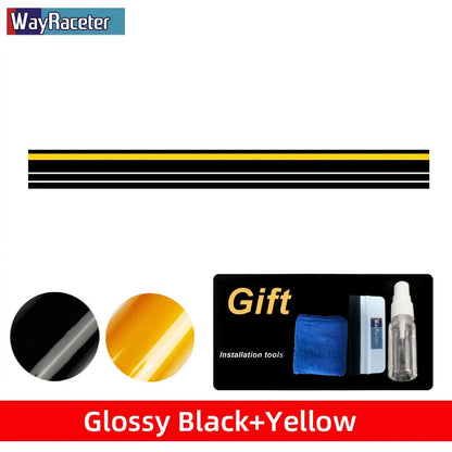 Hood, Roof & Trunk Body Stripe Decal | Engine Cover Bonnet Vinyl Graphic Kit - 200000182:366#Only Hood 3-200000182:350852#Only Hood 2-200000182:10#Only Hood 1-200000182:691#Hood Roof Tail 3-200000182:29#Hood Roof Tail 2-  DRIVEN - 9