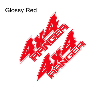 4x4 Rear Bed Side Decal for Ford Ranger Raptor | Pickup Truck Vinyl Graphic - 200000182:350850#Matt Gold-200000182:173#Glossy Blue-200000182:366#Glossy Yellow-200000182:350852#Glossy Orange-200000182:10#Glossy Red-  DRIVEN - 10