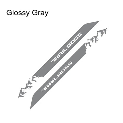 Hood & Side Graphic Decal for Chevrolet Silverado Trail Boss | Vinyl Truck Sticker - 200000182:10#Glossy Red-200000182:691#Glossy Gray-200000182:350852#Glossy Orange-200000182:350853#Carbon Fiber-200000182:350850#Matt Black-  DRIVEN - 15