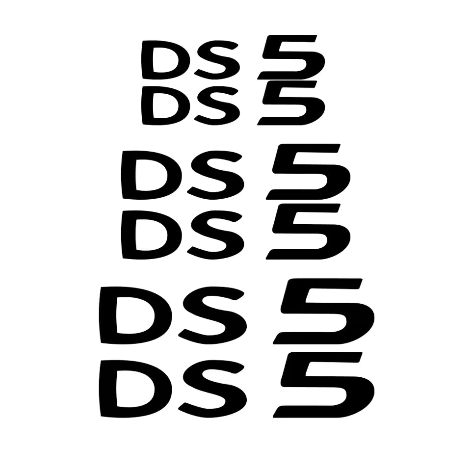 For Citroen DS3 Cabrio DS4 DS5 Prestige DS6 DS DS7 Auto Tuning Accessories 6Pcs Car Brake Caliper Badge Sticker Vinyl Film Decal - sku-50817749418116-sku-50817749450884-sku-50817749483652-sku-50817749516420-sku-50817749549188-  DRIVEN - 3