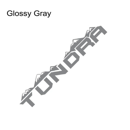 Mountain Tailgate & Rear Tail Decal for Toyota Tundra | Glossy Vinyl Truck Graphic - 200000182:350852#Glossy White-200000182:350850#Glossy Black-200000182:366#Matt Gold-200000182:193#Glossy Blue-200000182:173#Glossy Yellow-  DRIVEN - 14
