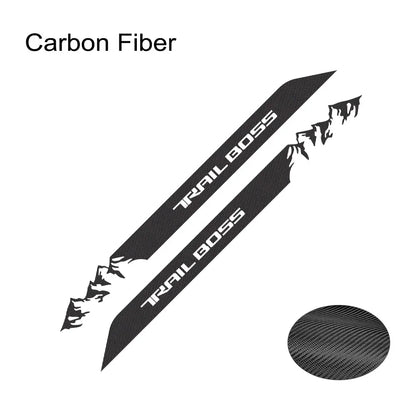 Hood & Side Graphic Decal for Chevrolet Silverado Trail Boss | Vinyl Truck Sticker - 200000182:10#Glossy Red-200000182:691#Glossy Gray-200000182:350852#Glossy Orange-200000182:350853#Carbon Fiber-200000182:350850#Matt Black-  DRIVEN - 16