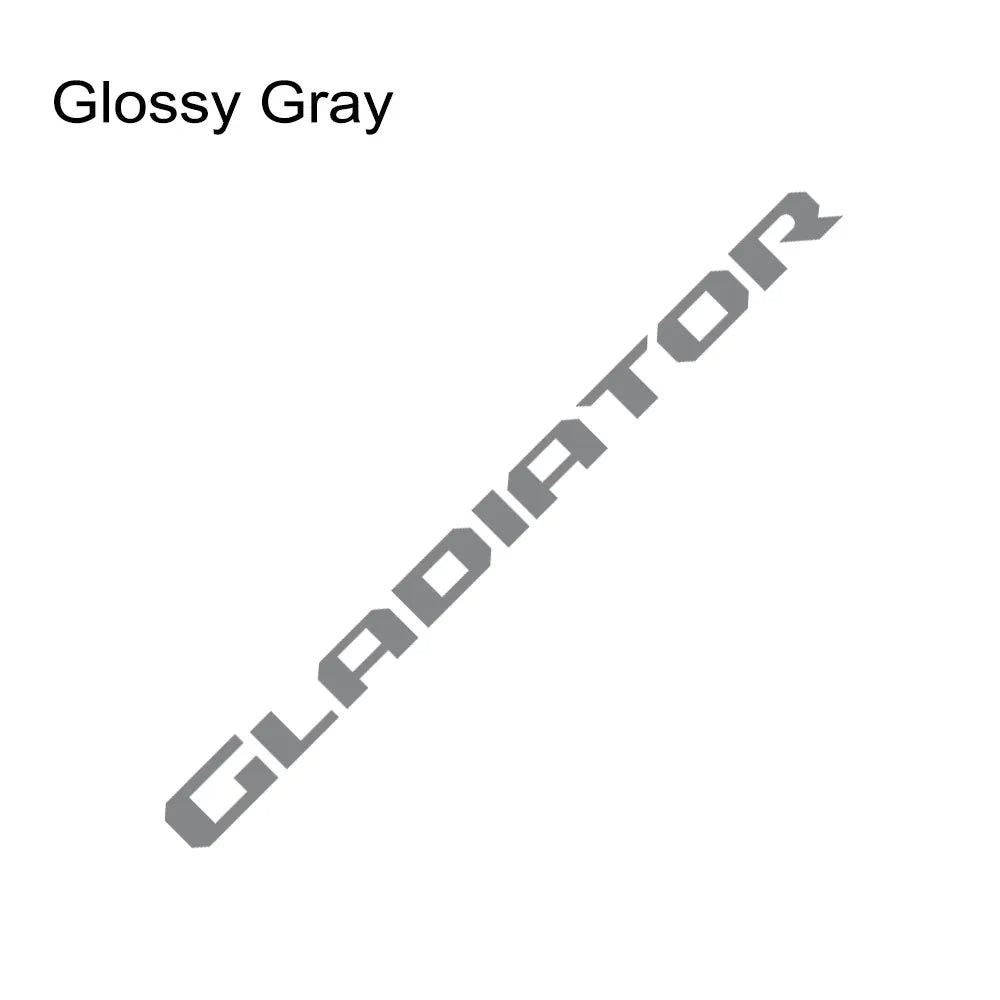 Jeep Gladiator Tailgate Vinyl Letter Decal – Rear Tail Graphic Sticker | 39" Wide | 12 Finishes - 200000182:193#Glossy Black-200000182:771#Carbon Fiber-200000182:200006152#Colorful Laser-200000182:200004890#Matt Black-200000182:350850#Matt Gold-  DRIVEN - 8
