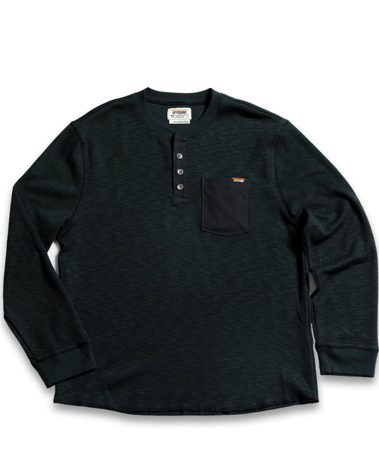 Draper Henley - Vintage Black - OMKL325031VB01-OMKL325031VB02-OMKL325031VB03-OMKL325031VB04-OMKL325031VB05-  DRIVEN - 1