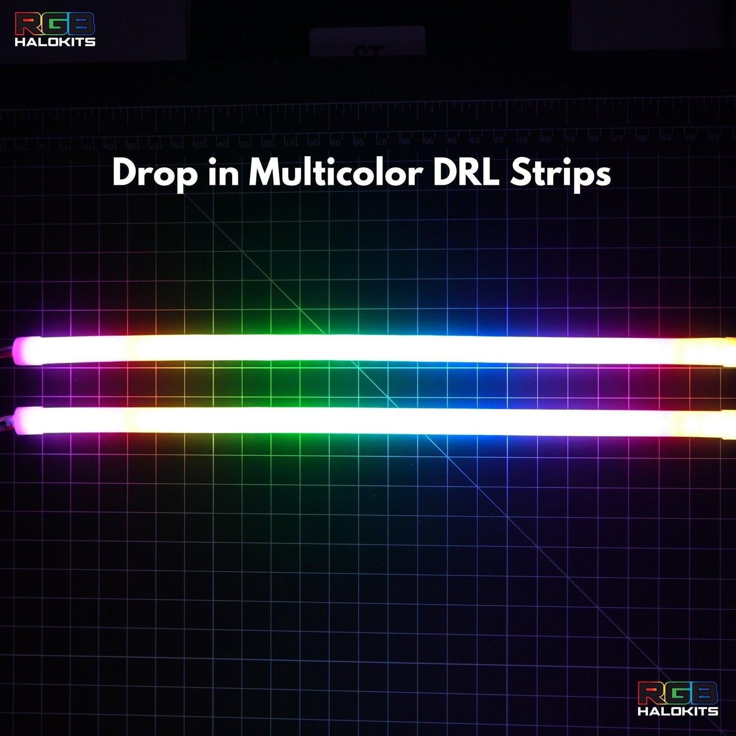 Honda Civic Multicolor Flow Series DRL Boards (2016-2021) - G5 | A20 | P2   - BX1-  DRIVEN - 2