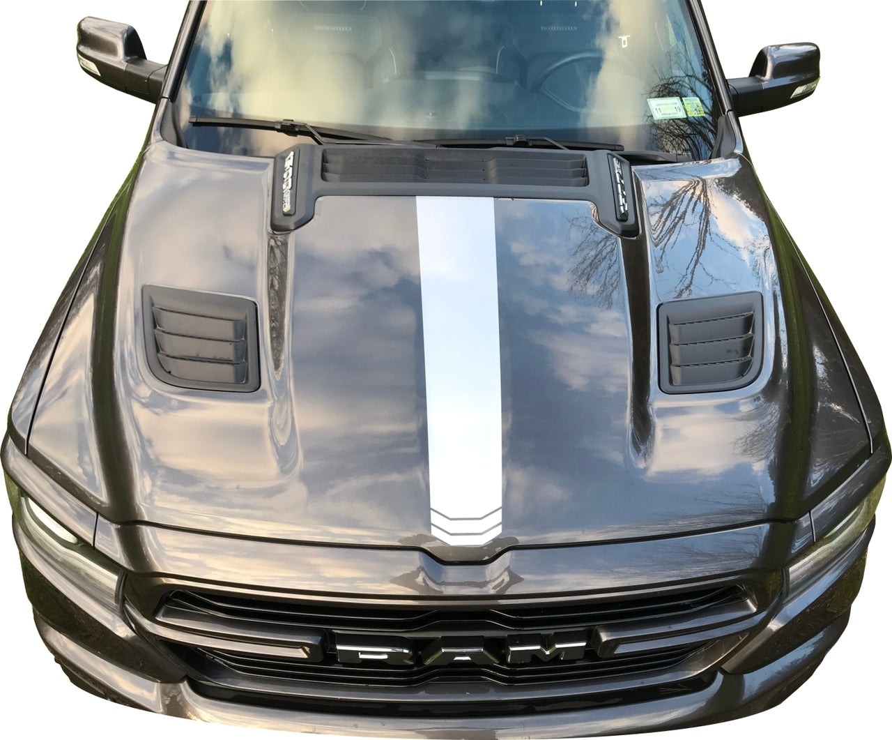 Center Hood Stripe - 2019-2024 Ram Rebel & Sport Hood - Ram19:Hood:Center-Stripe-01-Ram19:Hood:Center-Stripe-02-Ram19:Hood:Center-Stripe-03-Ram19:Hood:Center-Stripe-04-Ram19:Hood:Center-Stripe-05-  DRIVEN - 1