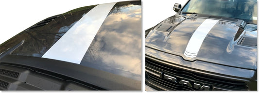 Center Hood Stripe - 2019-2024 Ram Rebel & Sport Hood - Ram19:Hood:Center-Stripe-01-Ram19:Hood:Center-Stripe-02-Ram19:Hood:Center-Stripe-03-Ram19:Hood:Center-Stripe-04-Ram19:Hood:Center-Stripe-05-  DRIVEN - 2