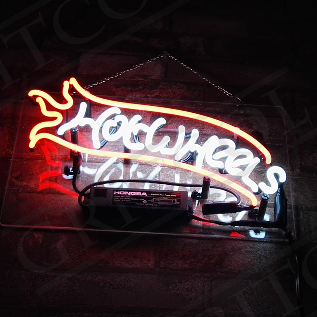 Hot Wheels Neon Sign - TN083-  DRIVEN - 3