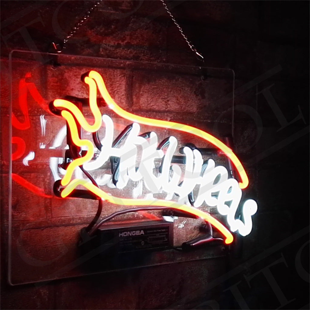 Hot Wheels Neon Sign - TN083-  DRIVEN - 4