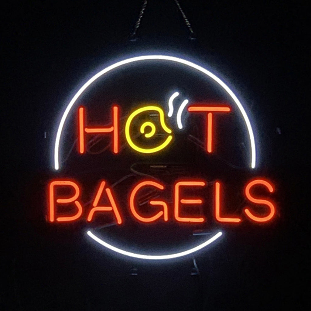 Hot Bagels Neon Signs Light - MEX318-  DRIVEN - 1
