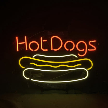 Hot Dogs Neon Sign - ME888-  DRIVEN - 2