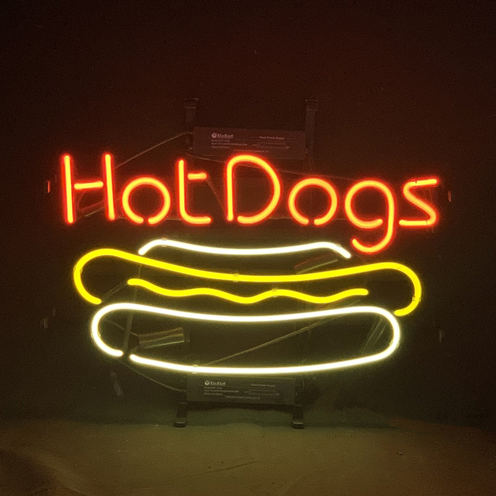 Hot Dogs Neon Sign - ME888-  DRIVEN - 1