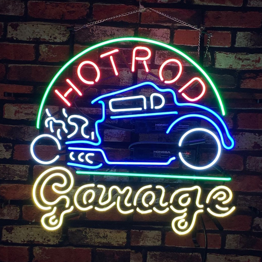 Hot Rod Garage Auto Car Neon Signs - ME203-  DRIVEN - 3