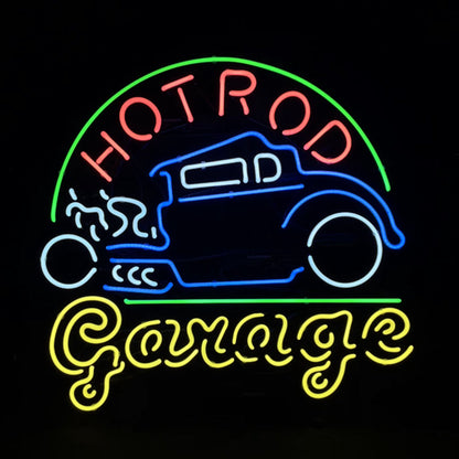 Hot Rod Garage Auto Car Neon Signs - ME203-  DRIVEN - 4