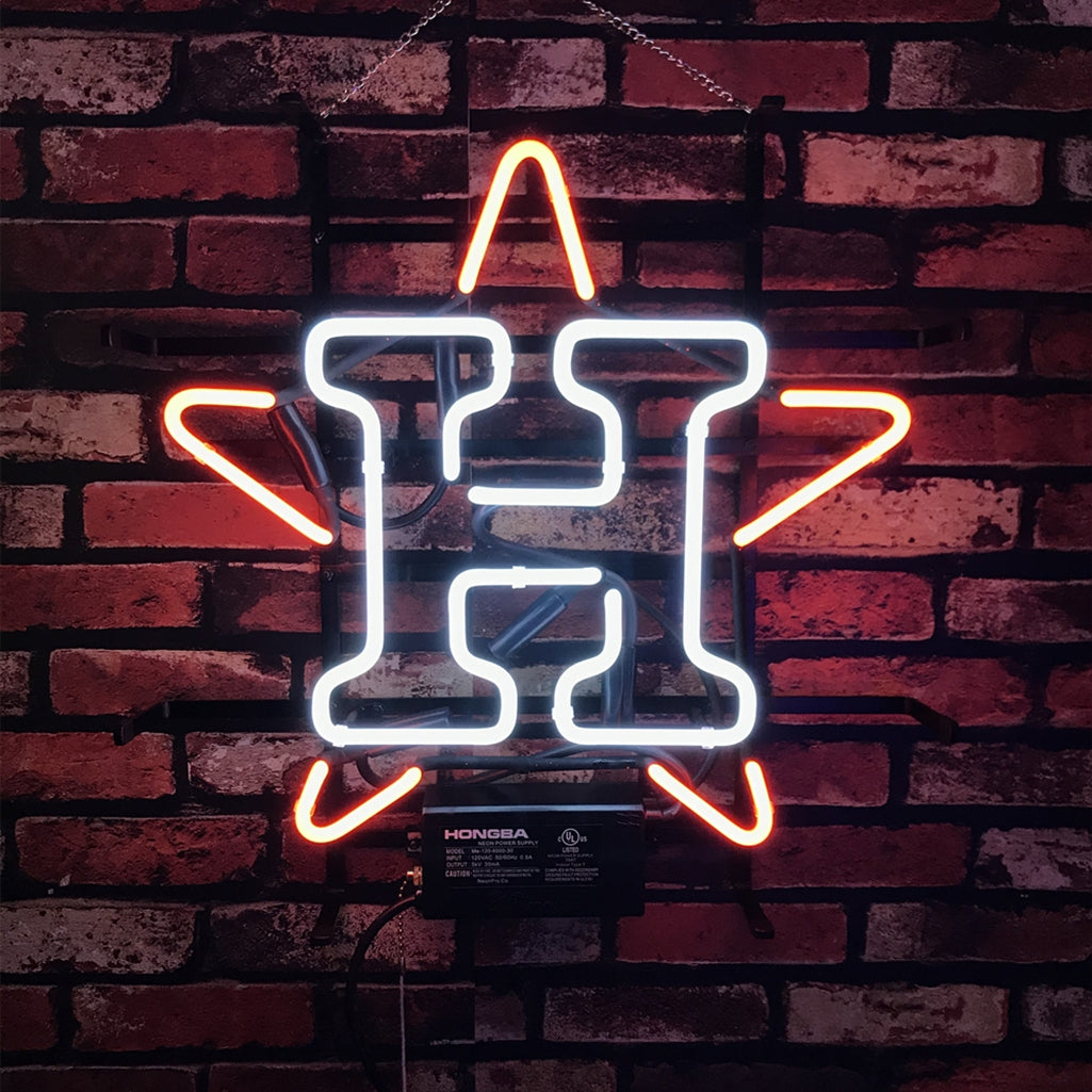 Houston Astros Neon Sign Light - SME004-  DRIVEN - 1
