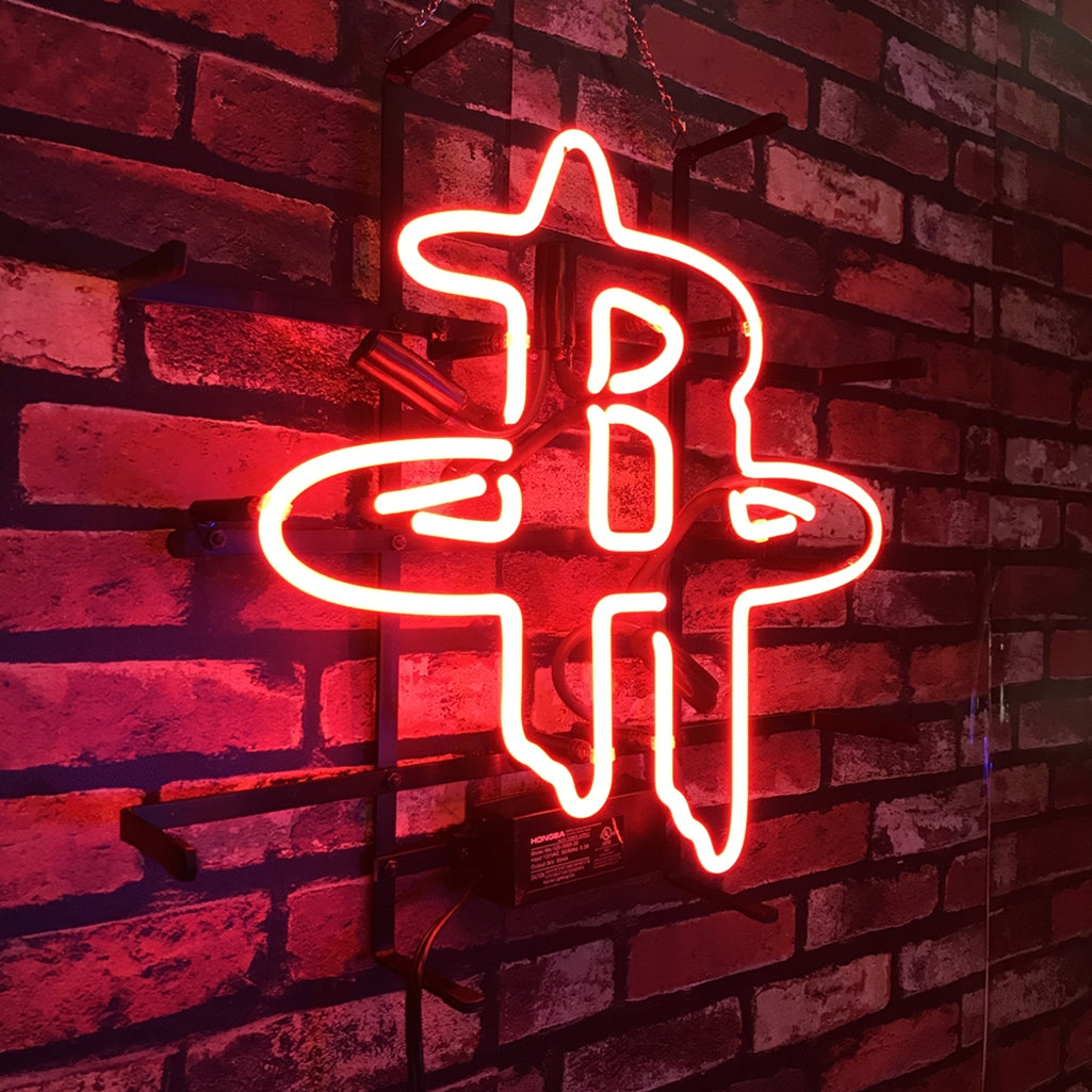 Houston Rockets Baseball Neon Sign - SZME002-  DRIVEN - 2