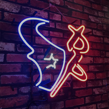 Houston Texans Neon Signs Light - SZME001-  DRIVEN - 4