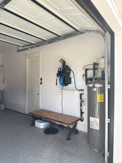 Blu Shield HumpBack 3000PSI All-in-One Pressure Washer System, Auto-Retractable Hose Reel, Industrial Pump, Accessories - 10015525-  DRIVEN - 9