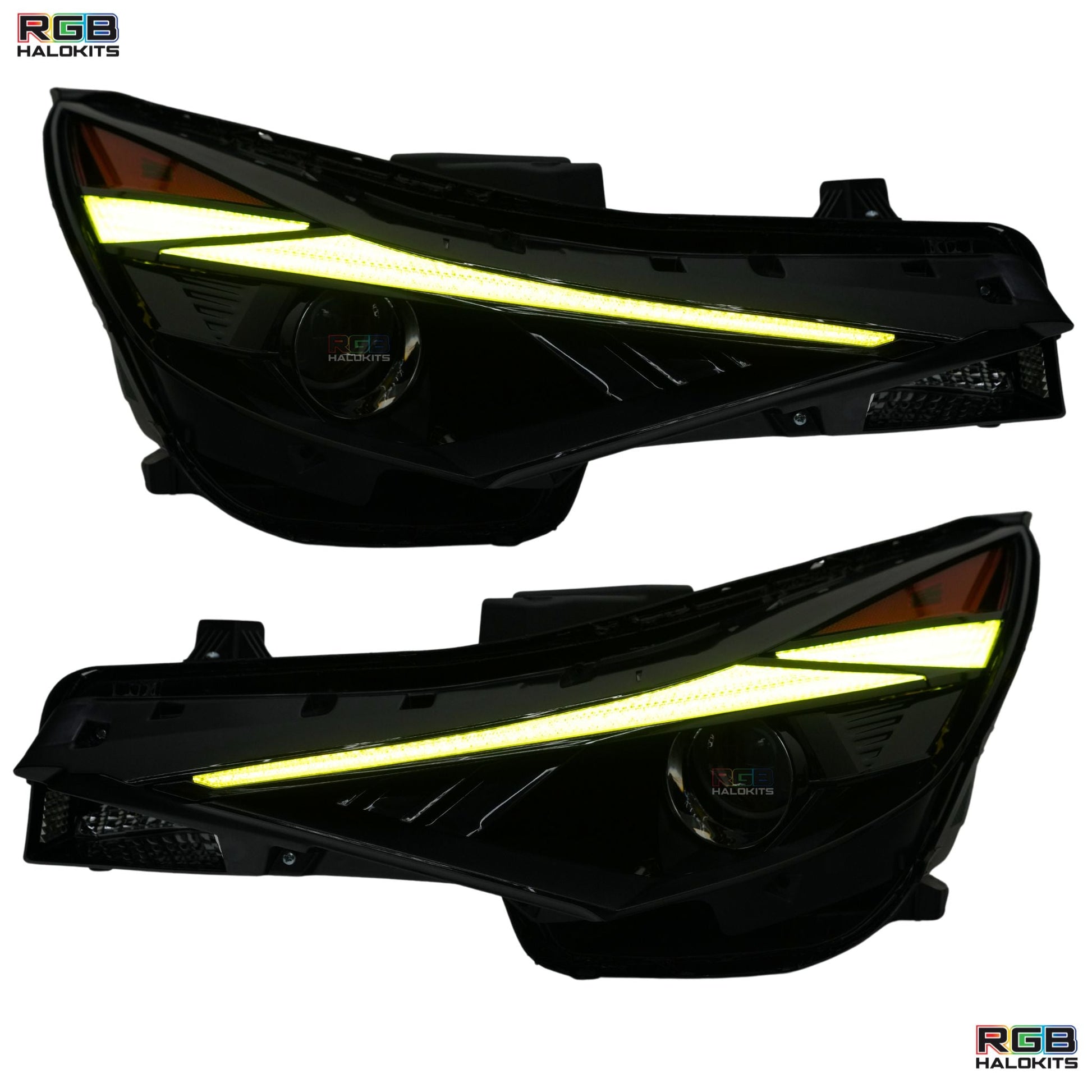 Hyundai Elantra Multicolor Flow Series DRL Boards (2021-2023) - G14x3 | A20 | P2   - BX1-G14x3 | B2 | B35 | A20 | P2   - BX3-  DRIVEN - 10