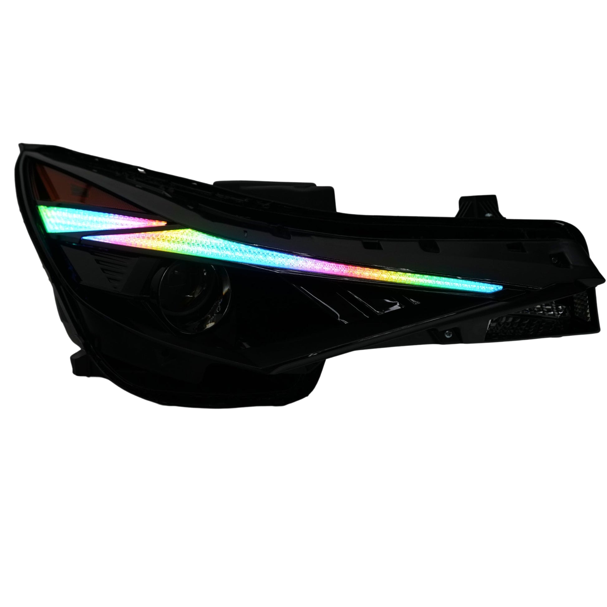 Hyundai Elantra Multicolor Flow Series DRL Boards (2021-2023) - G14x3 | A20 | P2   - BX1-G14x3 | B2 | B35 | A20 | P2   - BX3-  DRIVEN - 12