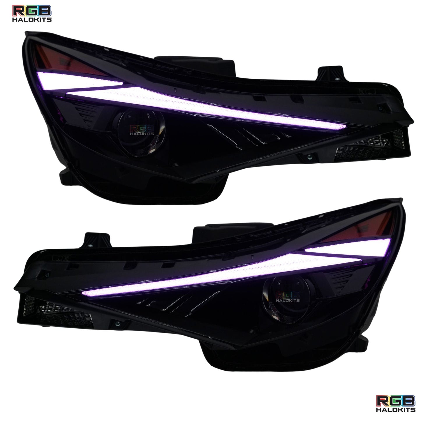 Hyundai Elantra Multicolor Flow Series DRL Boards (2021-2023) - E25 | A20 | P2   - BX1-  DRIVEN - 8