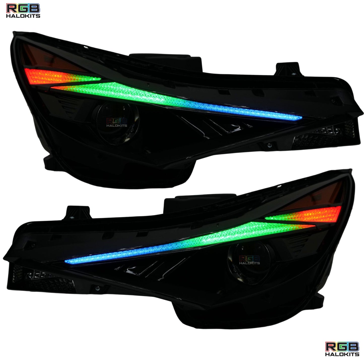 Hyundai Elantra Multicolor Flow Series DRL Boards (2021-2023) - E25 | A20 | P2   - BX1-  DRIVEN - 9
