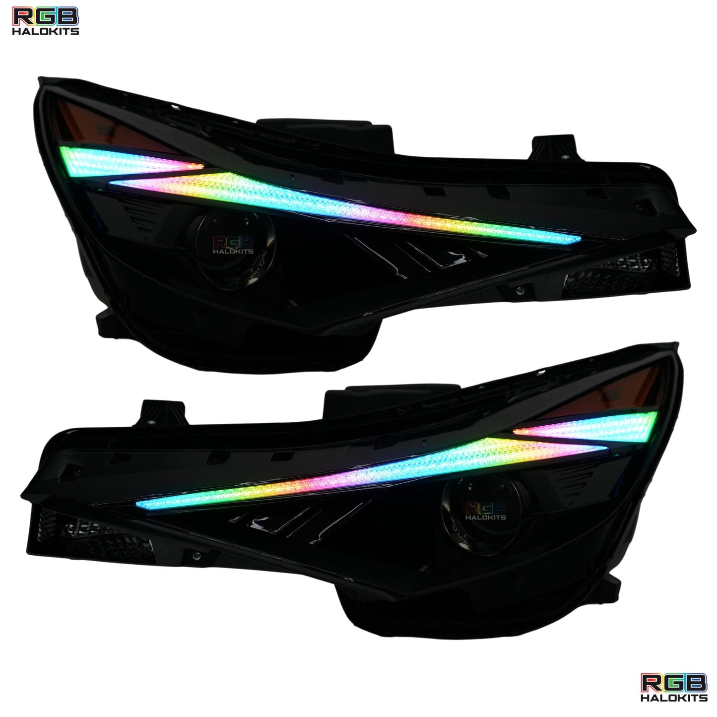 Hyundai Elantra Multicolor Flow Series DRL Boards (2021-2023) - E25 | A20 | P2   - BX1-  DRIVEN - 10