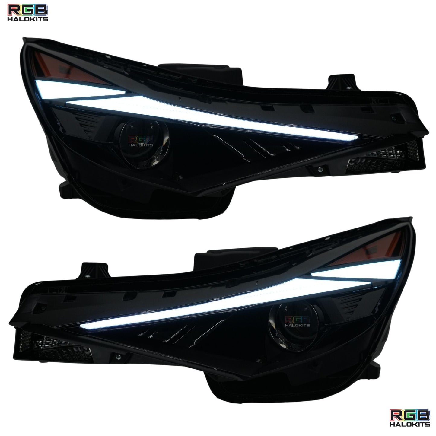 Hyundai Elantra Multicolor Flow Series DRL Boards (2021-2023) - G14x3 | A20 | P2   - BX1-G14x3 | B2 | B35 | A20 | P2   - BX3-  DRIVEN - 9