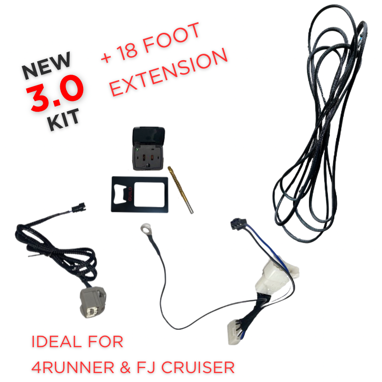 Toyota Interior Outlet Upgrade Kit by Guild Outfitters - GO-315-GO-320-GO-325-GO-326-  DRIVEN - 18