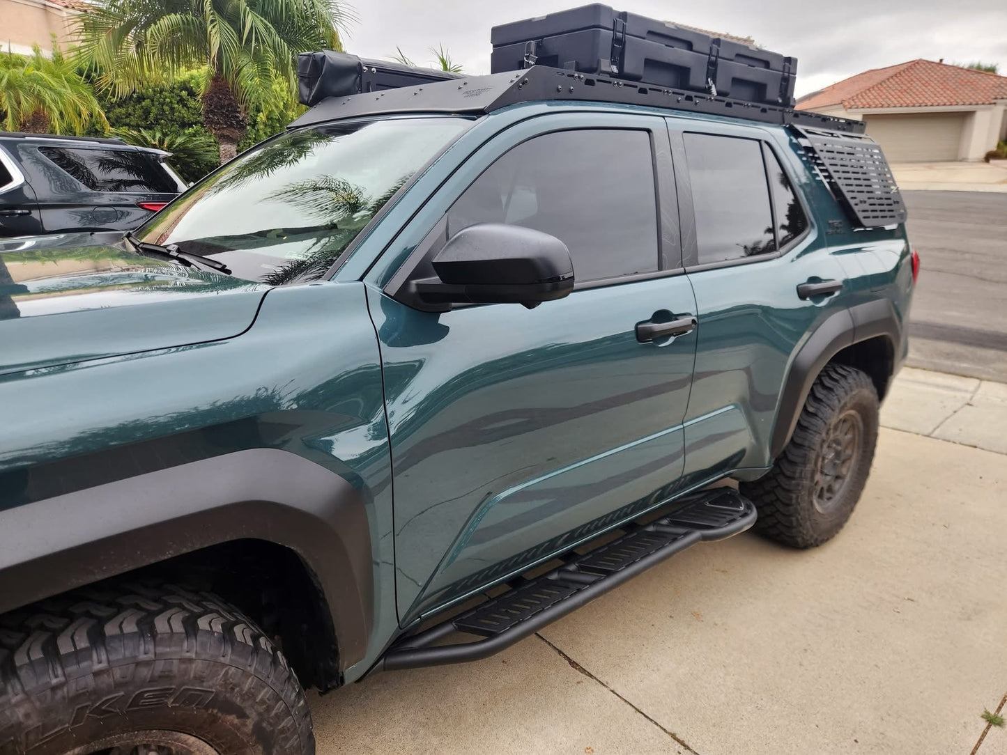 Topographic B Pillar Overlays - 2024+ Tacoma Double Cab / 2025+ 4Runner - 24TACOBPILLAR-ARG-24TACOBPILLAR-CBNG-24TACOBPILLAR-CG-24TACOBPILLAR-DS-24TACOBPILLAR-RR-  DRIVEN - 5