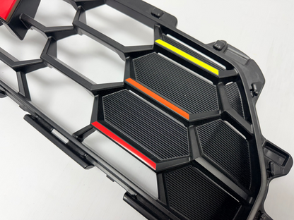 Tri Color TRD Style Grille Overlays - 2025+ 4Runner (TRD Grille) - 254RUNGRILLE.OV.TRIO-1-254RUNGRILLE.OV.TRIO-2-sku-52217833914687-  DRIVEN - 1