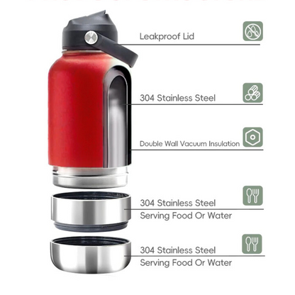GUILD Water Bottle with Cups / Bowls - GO-930-  DRIVEN - 6