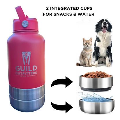 GUILD Water Bottle with Cups / Bowls - GO-930-  DRIVEN - 2