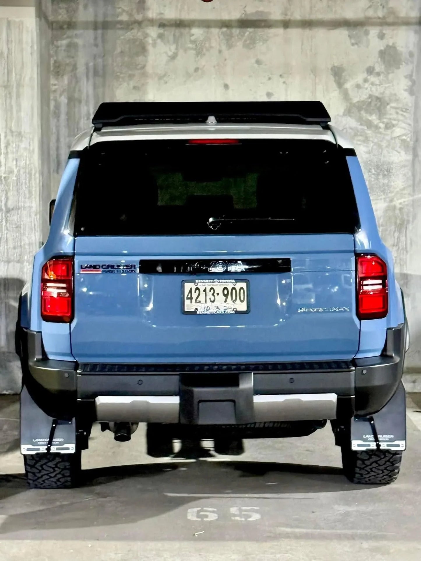 First Edition LC250 Acrylic Laser Series Tailgate Badge - 2024+ Land Cruiser - 24LC250-FEB-  DRIVEN - 4