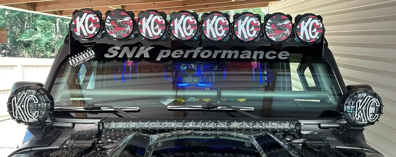 KC HiLITES Pro6 / Titan Gravity Light Cover Overlays - Universal - KCPRO6-RET5-KCPRO6-HER-KCPRO6-OUC-KCPRO6-OUC.TO-KCPRO6-OUC.OL-  DRIVEN - 10