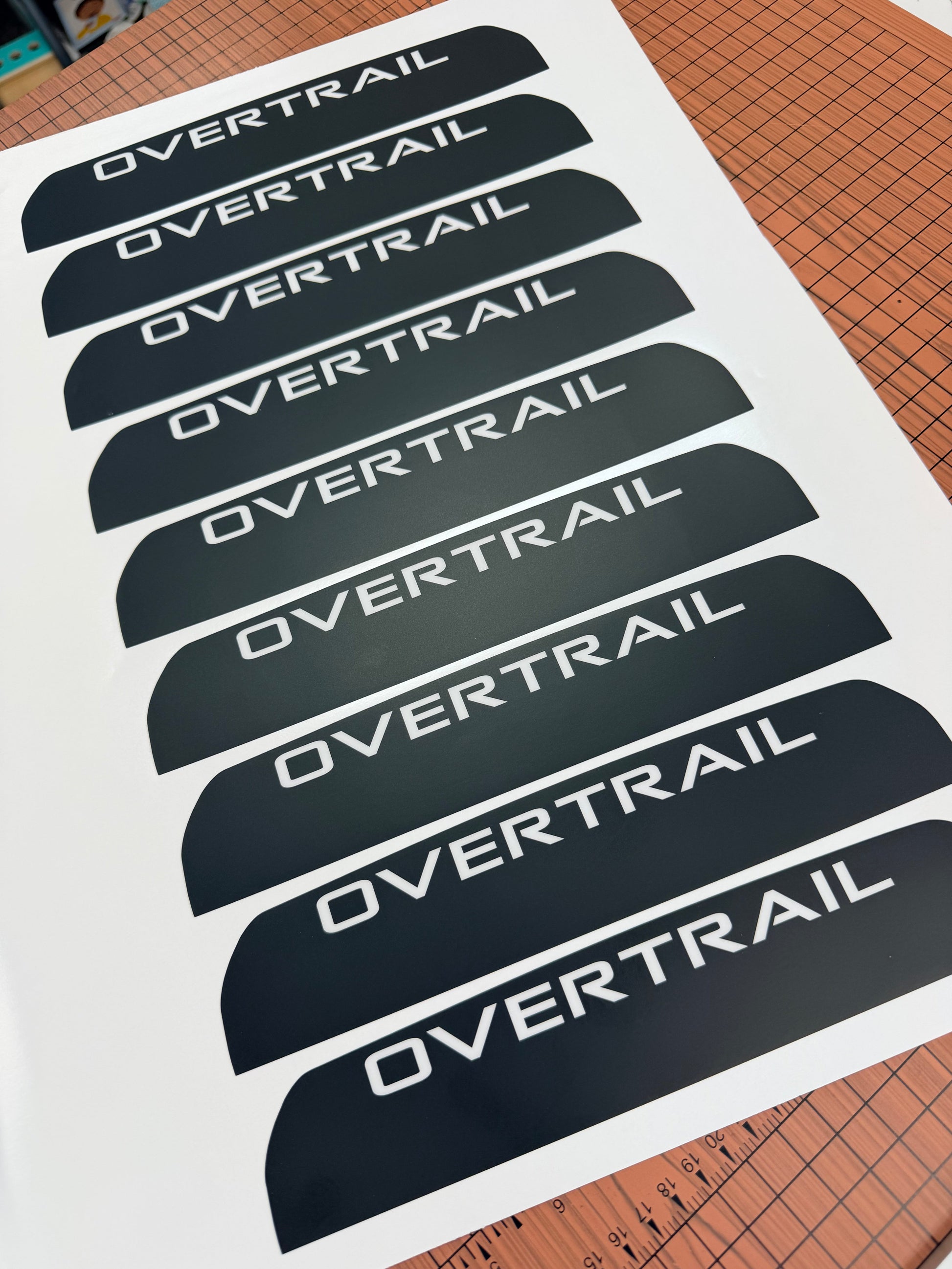 Third Brake Light Overlay - 2024+ Land Cruiser / GX 550 / 2025+ 4Runner - LC2503BK-LC-254RUN3BK-4RUN-LC2503BK-TY-LC2503BK-GX-LC2503BK-FE-  DRIVEN - 12