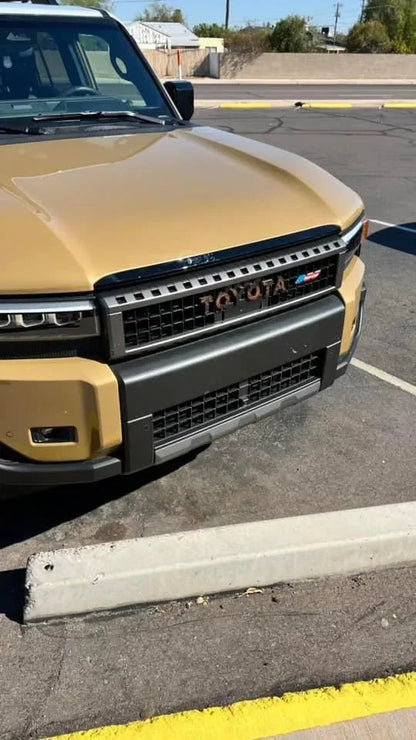 "TOYOTA" Topo Front Grille Emblem Kit - 2024+ Land Cruiser  / 07-14 FJ Cruiser - 24LC250-FG-TOYOTA-TPWH-24LC250-FG-TOYOTA-TPHB-24LC250-FG-TOYOTA-TPVB-24LC250-FG-TOYOTA-TPAG-24LC250-FG-TOYOTA-TPSO-  DRIVEN - 3