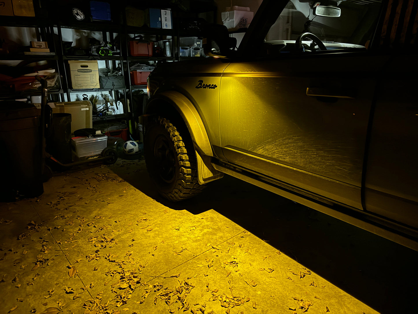 Puddle Light Covers (Amber or Yellow) - 2021+ Bronco - 21BRONCOPUDCVR-YL-21BRONCOPUDCVR-AMB-  DRIVEN - 6
