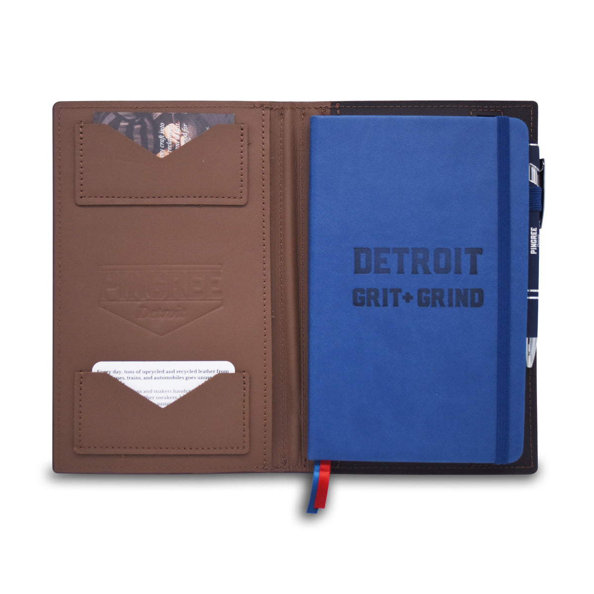 Pingree Work Folio - JRN007BR-  DRIVEN - 12