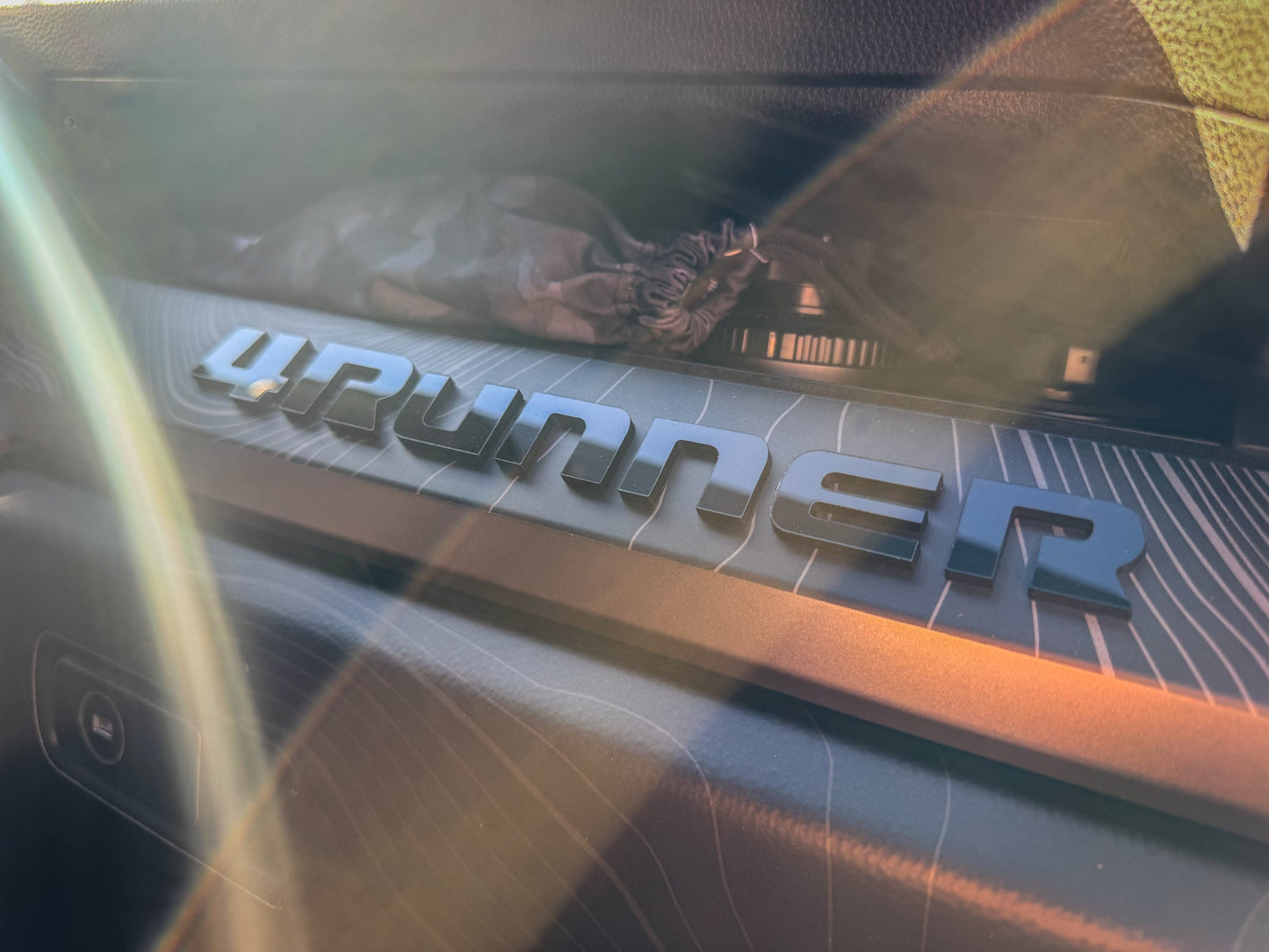 "4RUNNER" Dash Letters with Template - 2025+ 4Runner - 254RUNDASHTOPO-4R-1-254RUNDASHTOPO-4R-2-254RUNDASHTOPO-4R-3-254RUNDASHTOPO-4R-4-254RUNDASHTOPO-4R-5-  DRIVEN - 2