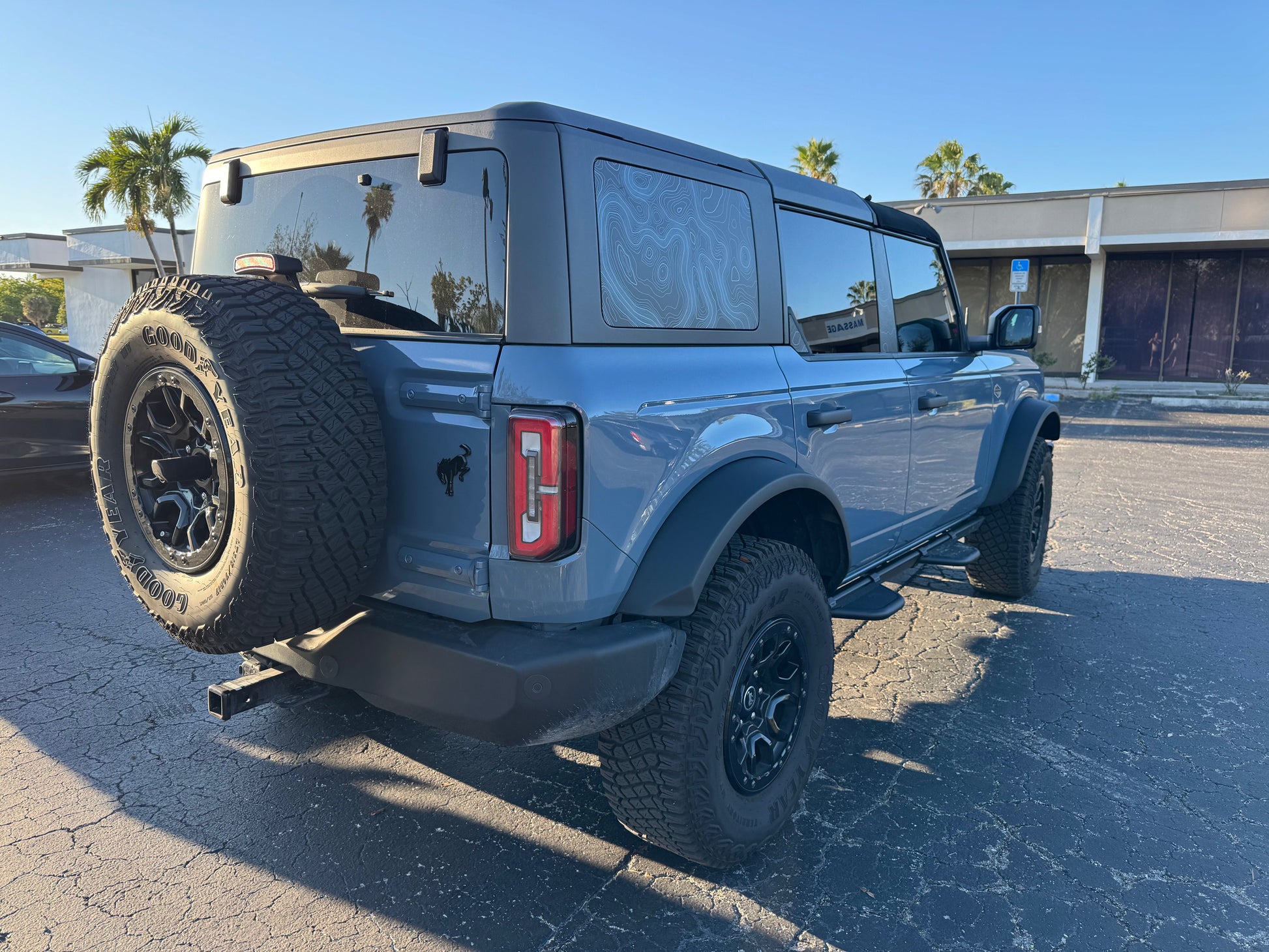 Topo Hardtop Side Window Overlays - 2021+ Bronco 4 Door - 21BRONCO4DRHDTP-TPAMB-21BRONCO4DRHDTPP-TPAMB-21BRONCO4DRHDTP-TPA51L-21BRONCO4DRHDTPP-TPA51L-21BRONCO4DRHDTP-TPAZL-  DRIVEN - 5