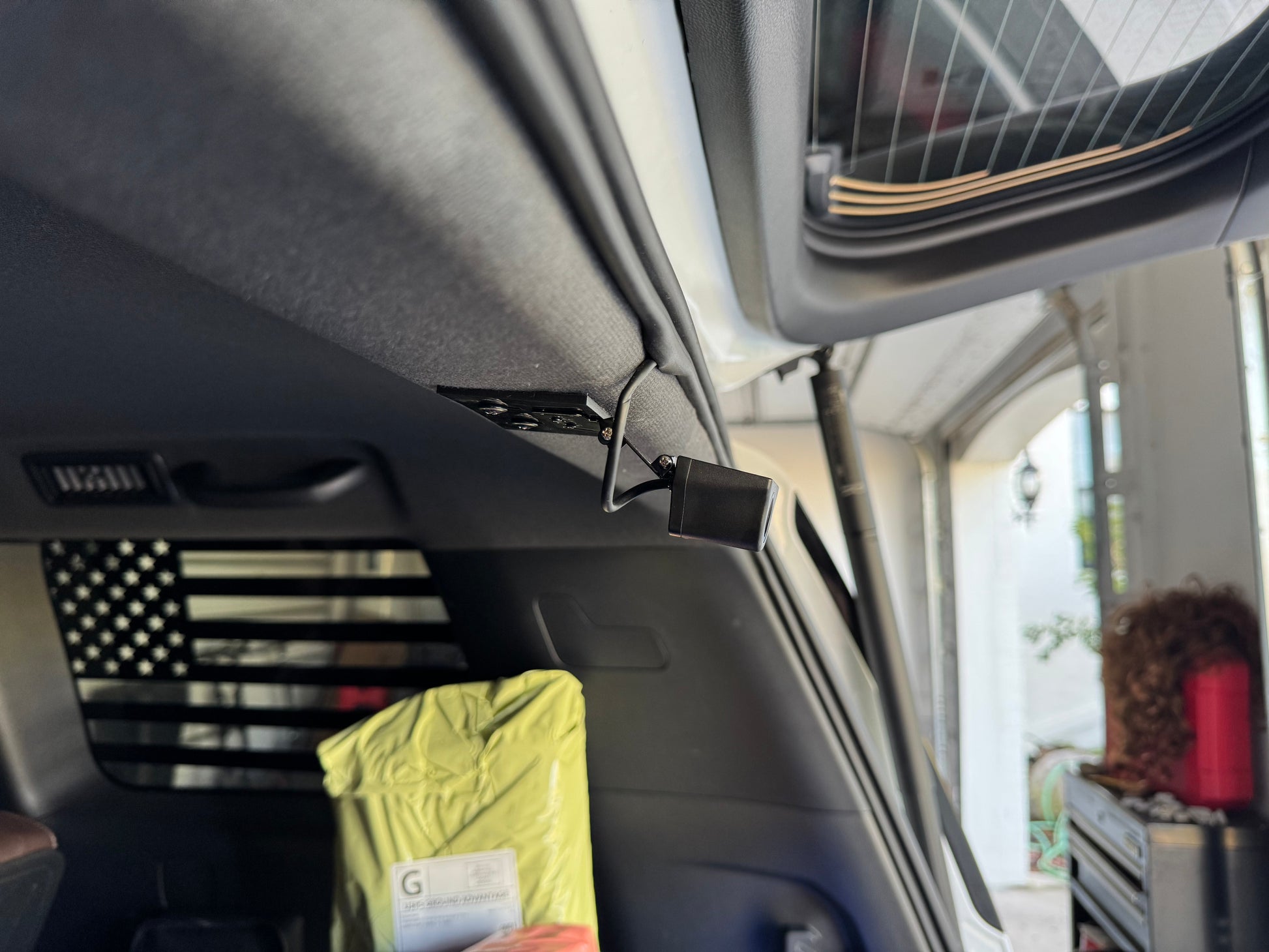 Custom Mounting Plate for Car DVR Rear Camera (Wolfbox, FitcamX, etc) - 2024+ Land Cruiser / GX 550 - sfbWBMT-  DRIVEN - 6