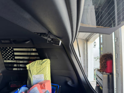 Custom Mounting Plate for Car DVR Rear Camera (Wolfbox, FitcamX, etc) - 2024+ Land Cruiser / GX 550 - sfbWBMT-  DRIVEN - 5