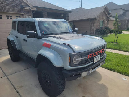 Fender Vent Overlay Kit - 2022+ Bronco Raptor - 22BRPTRFENVENT-MB-22BRPTRFENVENT-GB-22BRPTRFENVENT-3DCF-22BRPTRFENVENT-CODE-  DRIVEN - 7