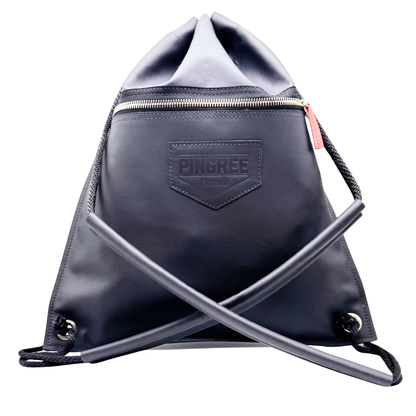 Detroit Drawstring Backpack in Leather ( Made to Order) - DRW009B-DRW009B-sku-40872560459841-sku-40872560427073-DRW009B-  DRIVEN - 7