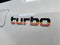 Turbo Retro Style Graphic Fender Decals (Pair) - Universal